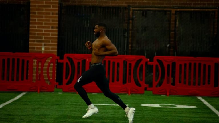 Scenes from Utah Pro Day: Theo Howard Highlights