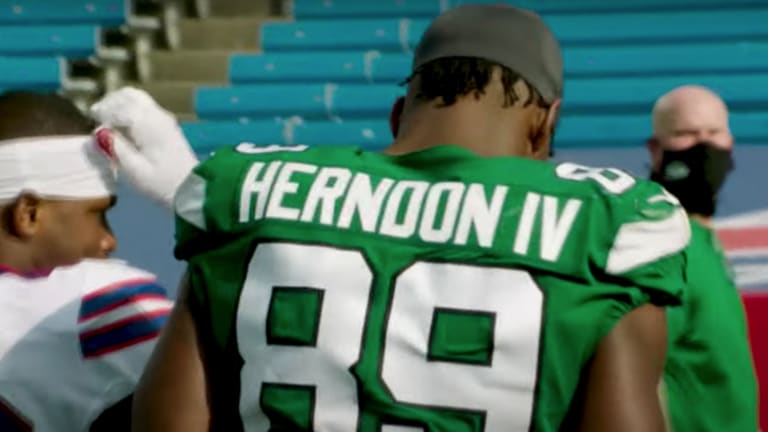 Report: Vikings trade with Jets for tight end Chris Herndon