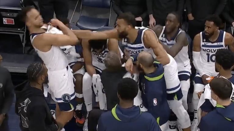 Watch: Rudy Gobert punches Kyle Anderson during Timberwolves timeout