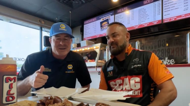 Hungry for drag racing & food? It's time for a new episode of #CueAndAWithCapps (video)