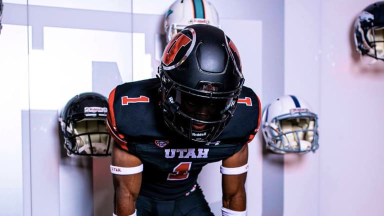 Utah commit Dijon Stanley demonstrates blazing speed in track event