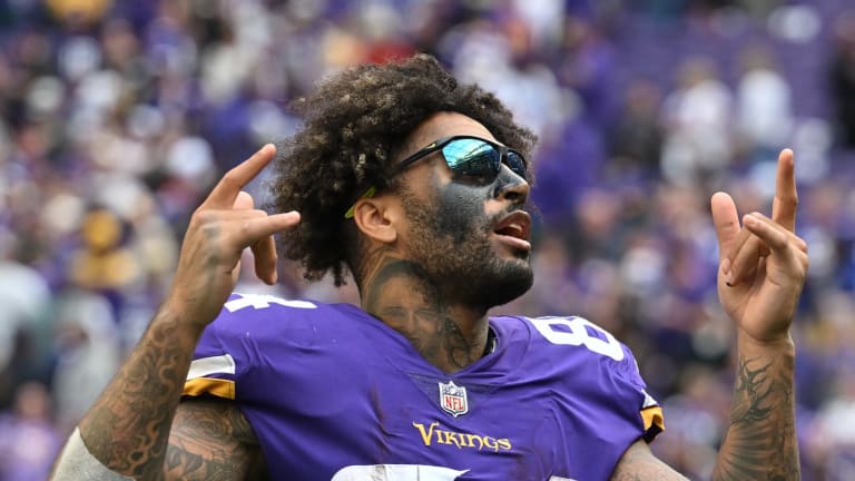 Reports: Vikings' Irv Smith Jr. suffered high-ankle sprain