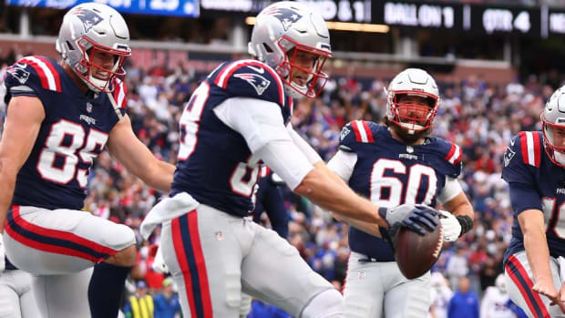 Rob Gronkowski was not a fan of the Patriots' party in the end zone during an unexpected win over Buffalo