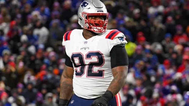 Frustration boiled over for Godchaux after the Patriots' latest series of losses