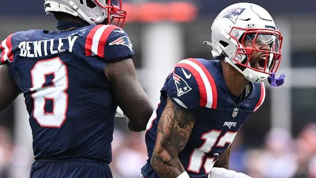 Jones (13) has been catapulted to the elder statesmen of the Patriots' defense due to some injuries