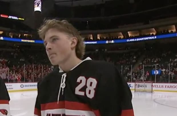 The best hair at the Minnesota boys' high school hockey tournament - ESPN