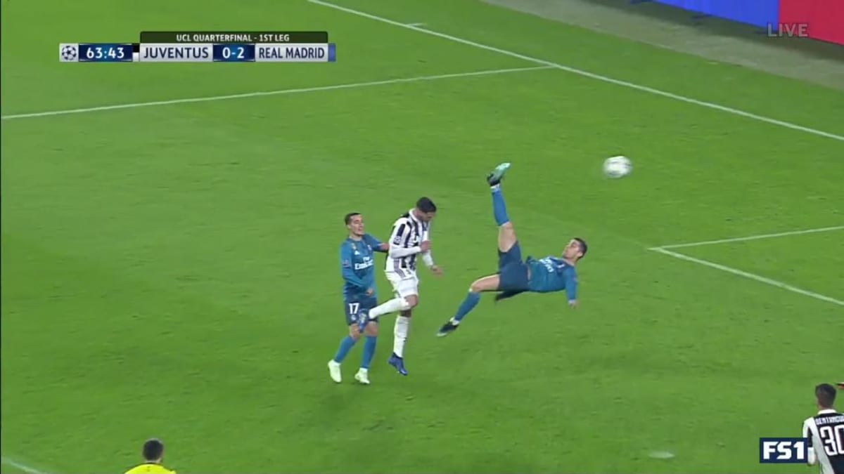 Cristiano Ronaldo goal video Bicycle kick vs Juventus