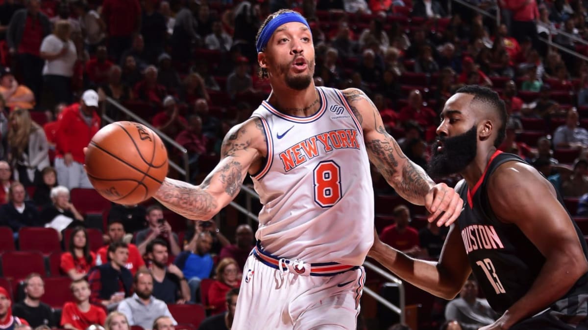 Knicks' Michael Beasley, viral sensation, hoping to do it on court