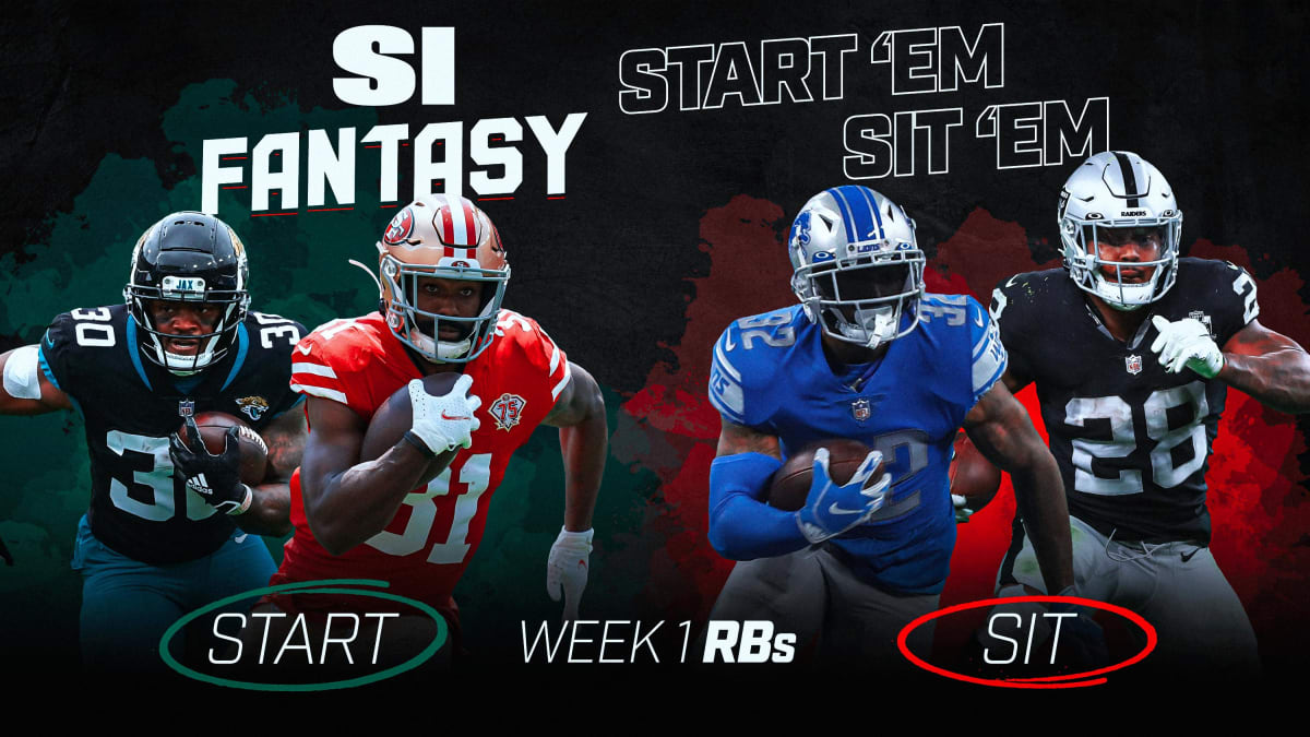 Start 'Em, Sit 'Em Fantasy Football Week 1: Running Backs - Fades,  Sleepers, Matchups, DFS Bargains - Sports Illustrated