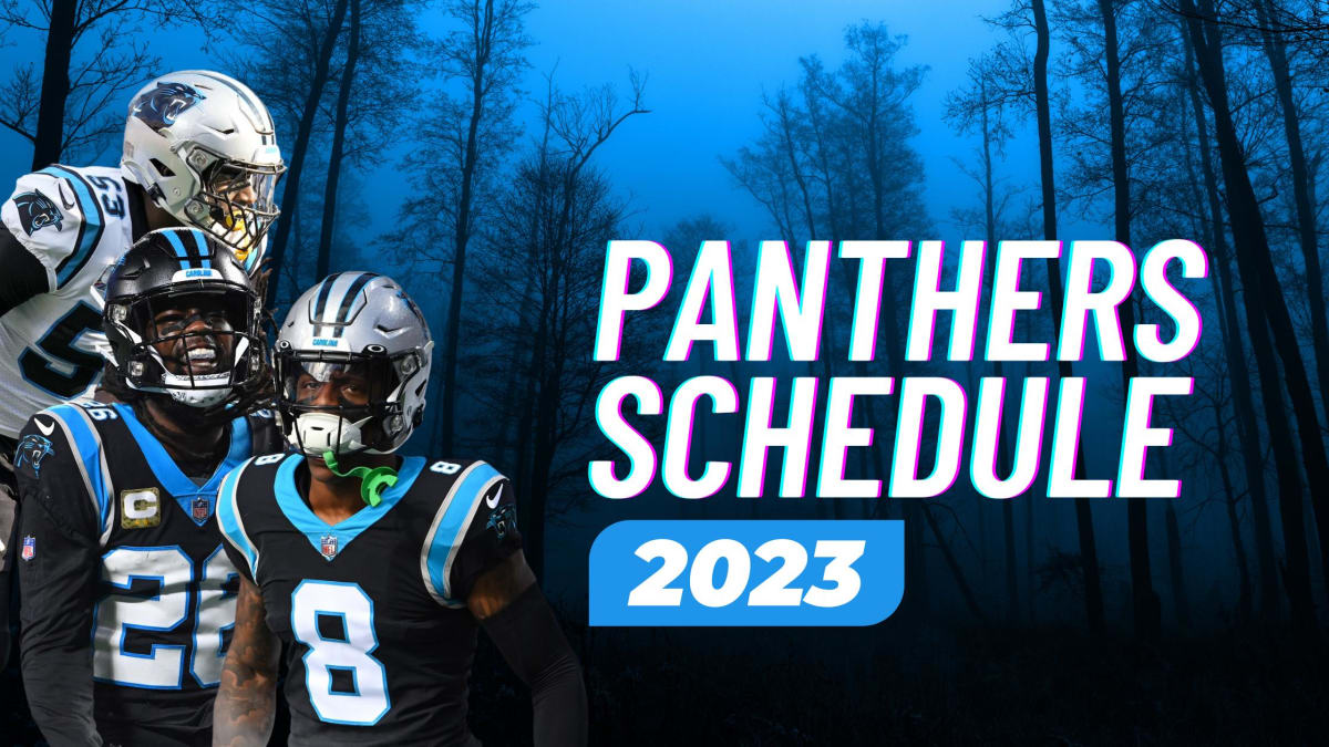 Carolina Panthers 2023 Schedule Released - Sports Illustrated Carolina  Panthers News, Analysis and More