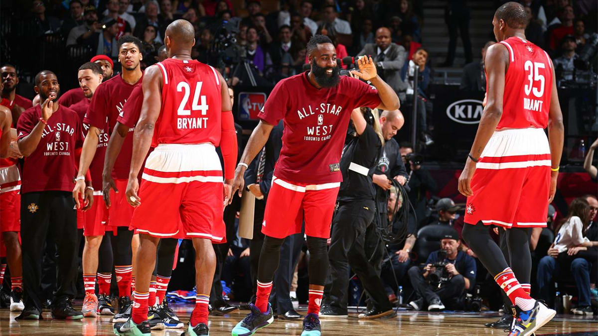 NBA All-Star Game scoring records shattered as West tops East, 196-173