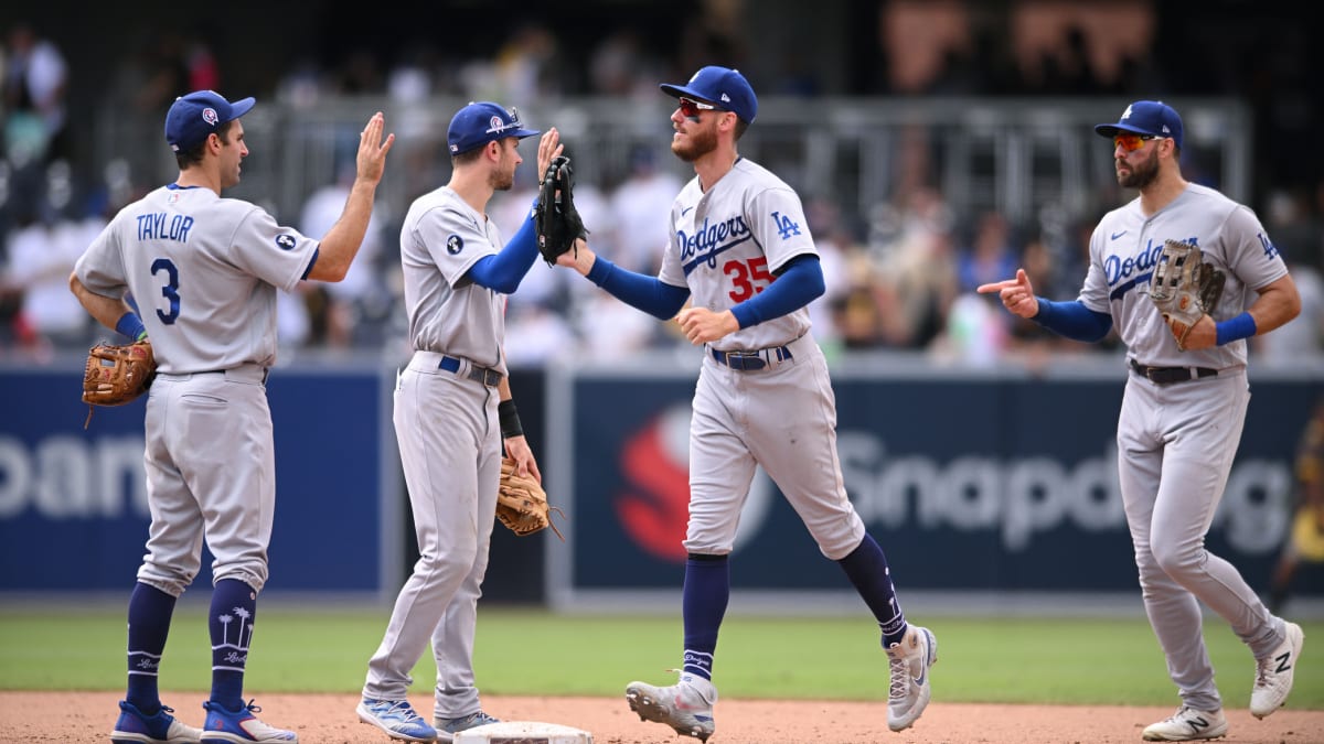 Los Angeles Dodgers Celebrate Playoff Berth Before Clinching