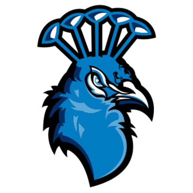 Saint Peter's Peacocks Logo