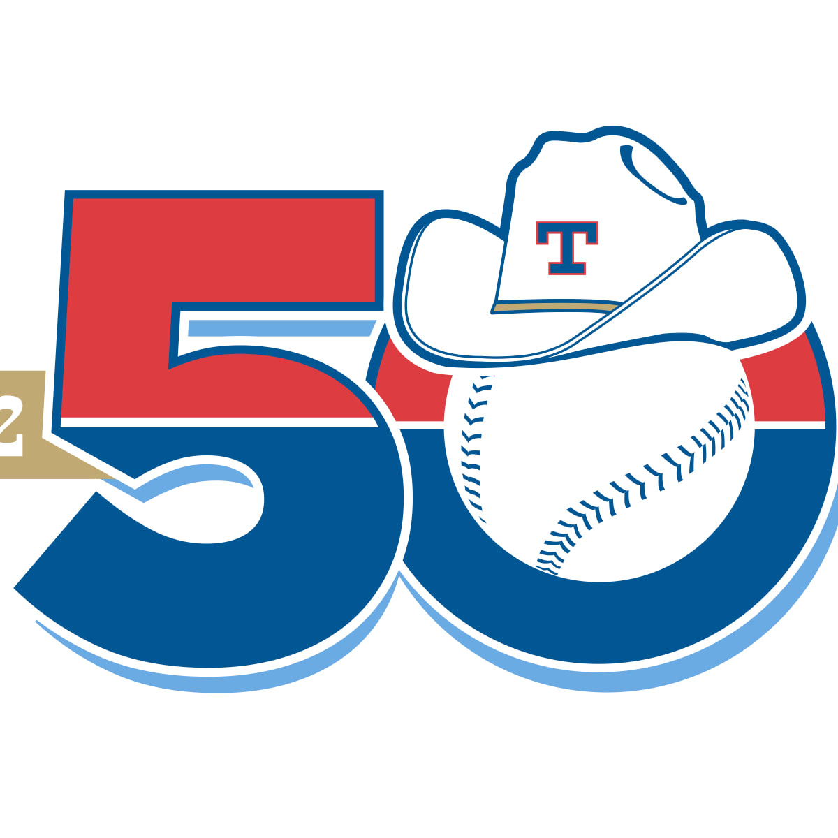 texas rangers 50th anniversary t shirt
