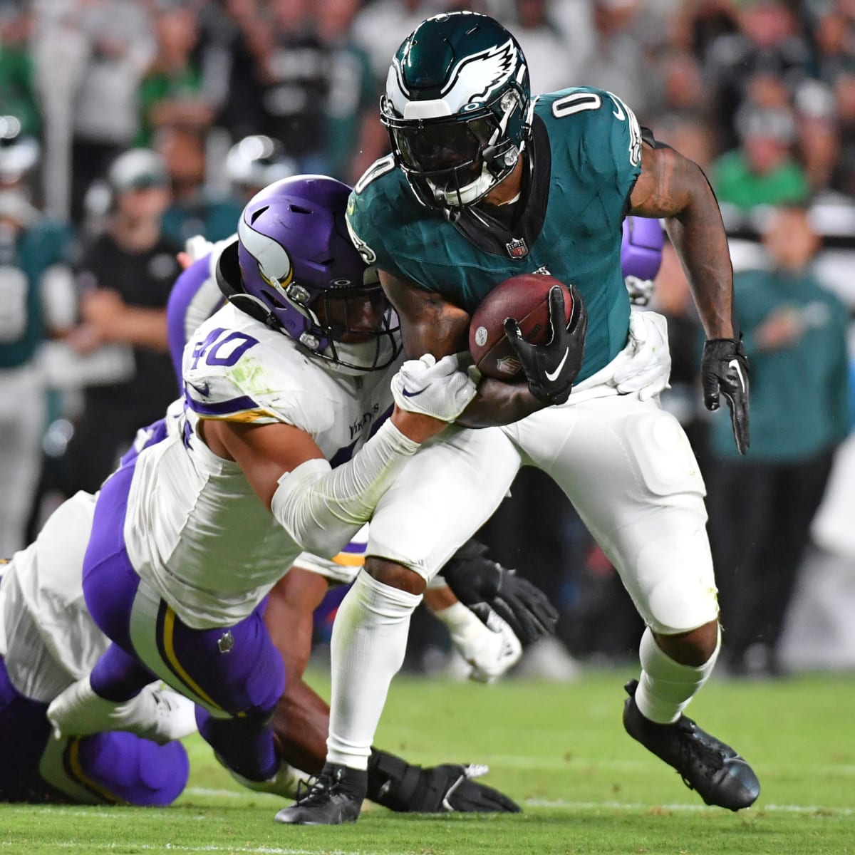 Philadelphia Eagles' Terrell Edmunds vs. Justin Jefferson Results in Play  of Night for Philly - Sports Illustrated Philadelphia Eagles News, Analysis  and More