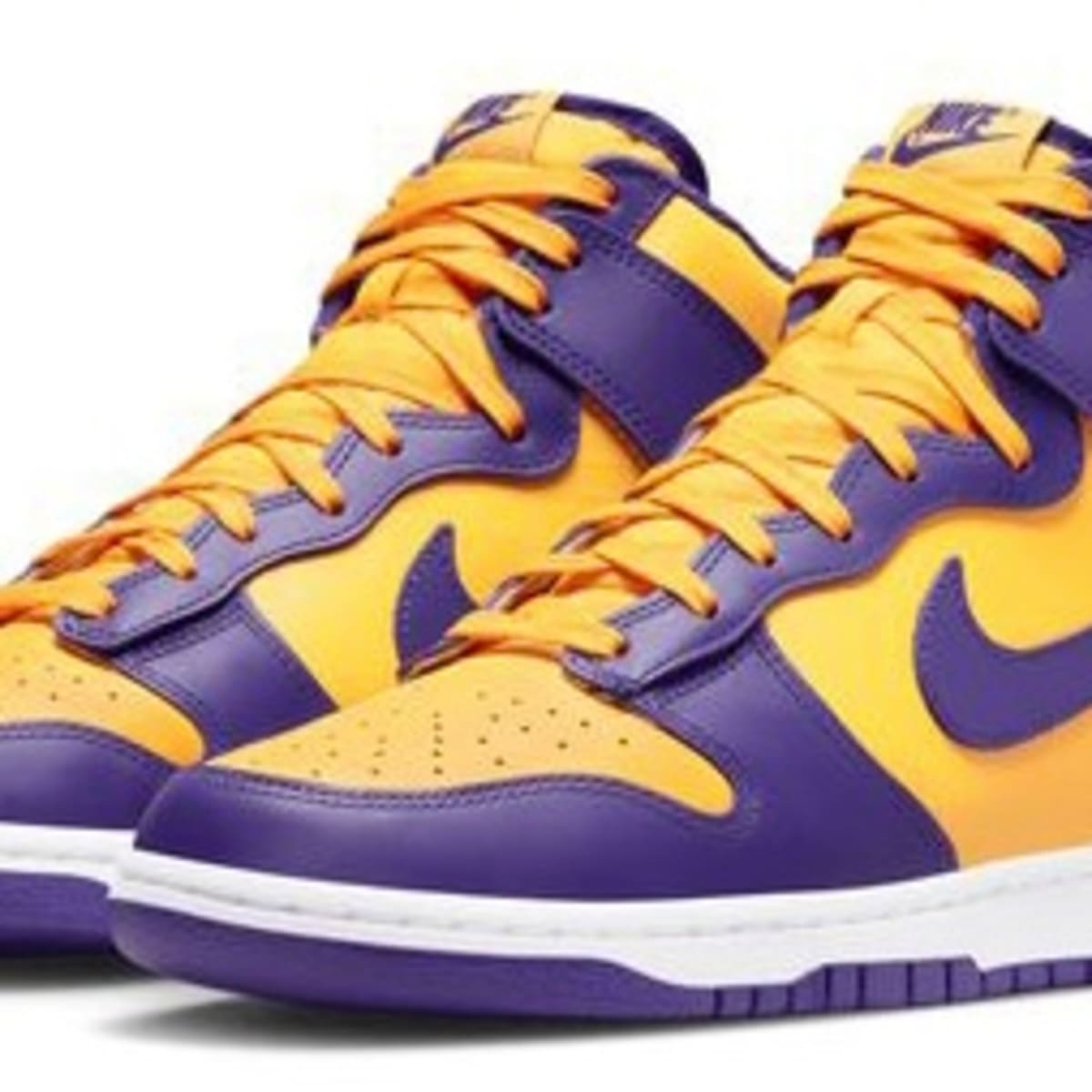 Nike Dunk High 'Lakers' Still Available at Retail Price - Sports  Illustrated FanNation Kicks News, Analysis and More
