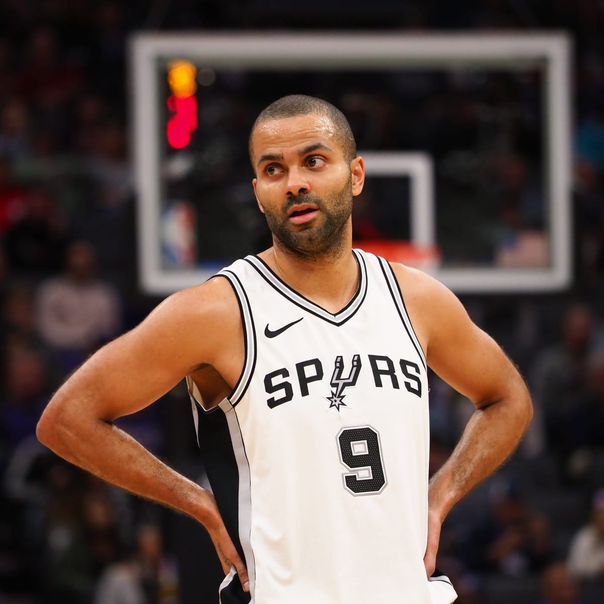 Tony Parker posts pic of young Wembanyama in Spurs jersey