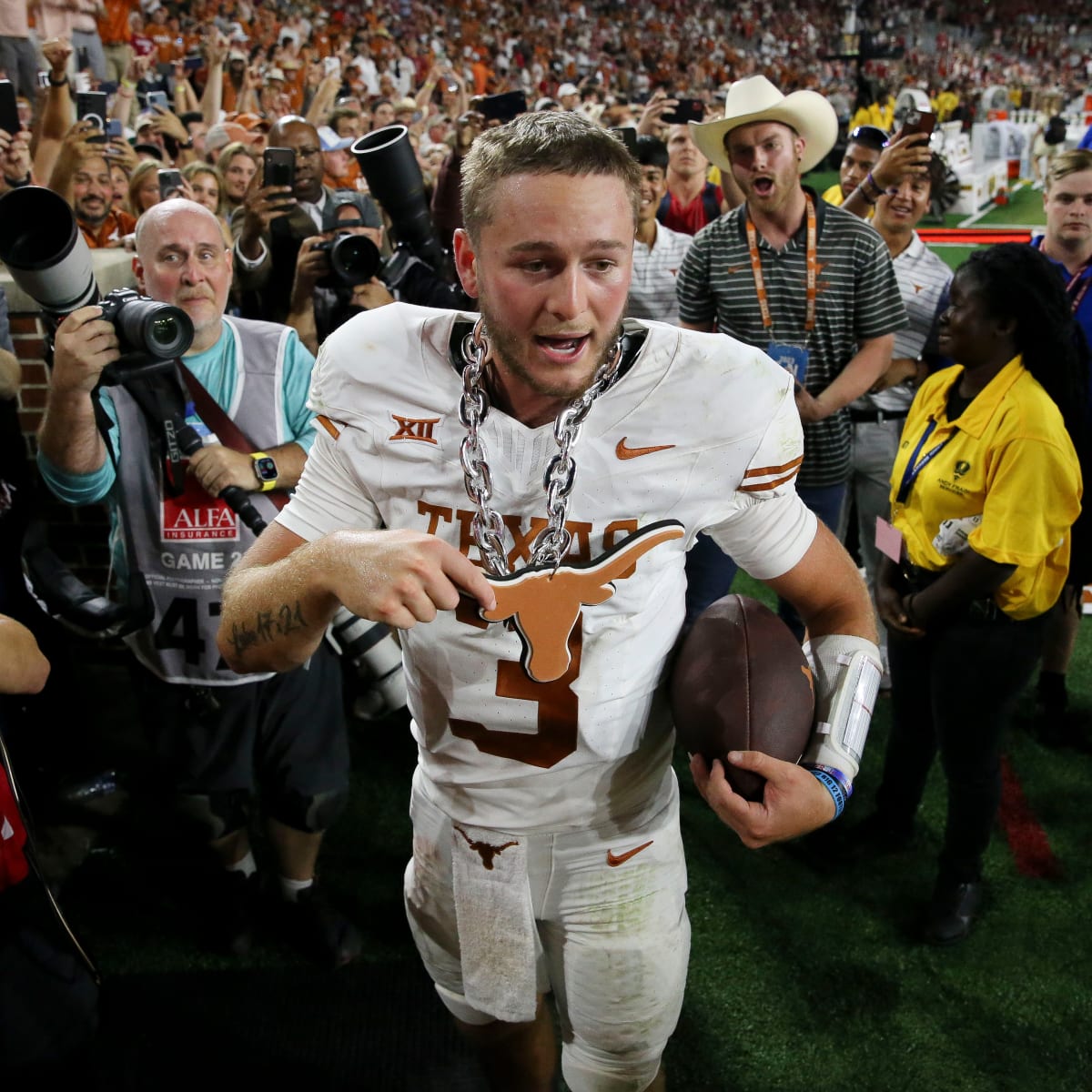 Heisman for Quinn Ewers? What Win at Alabama Crimson Tide Means to Texas  Longhorns - Sports Illustrated Texas Longhorns News, Analysis and More