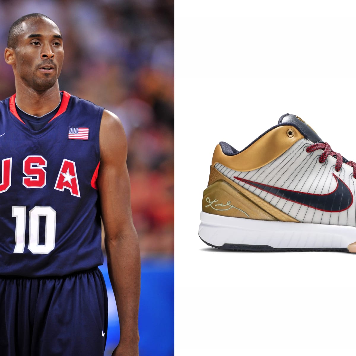 Kobe Bryant Nike Kobe 4 'Gold Medal' returning in 2024
