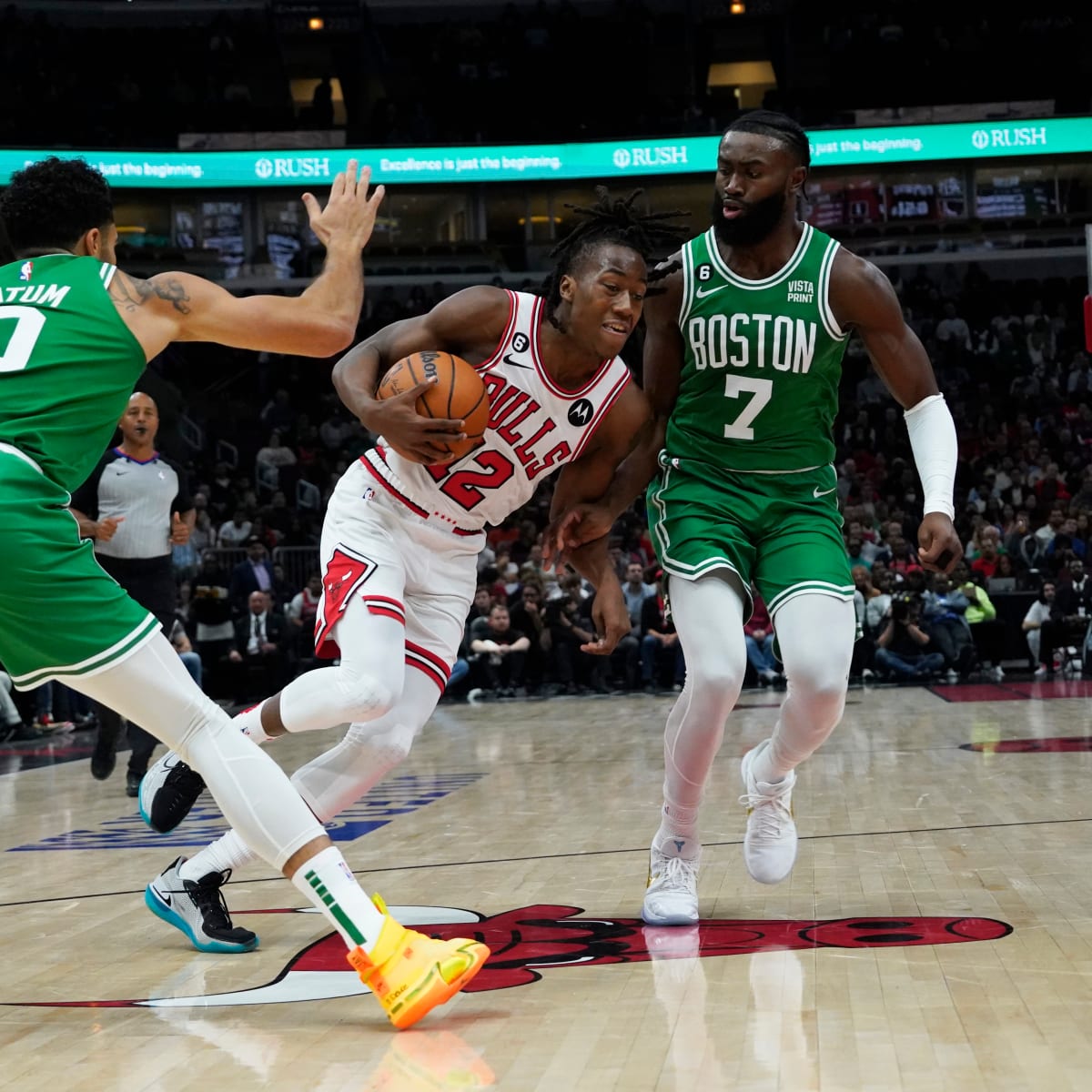 Ayo Dosunmu in league of his own after stellar performance vs. Celtics