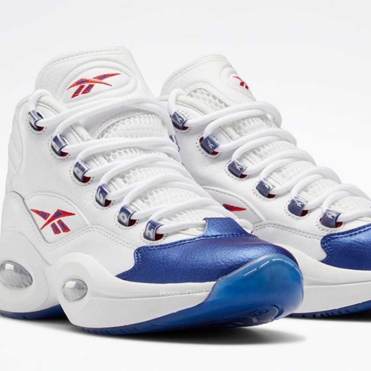 Reebok Question Mid 'Blue Toe' Release Information - Sports Illustrated FanNation Kicks Analysis and More