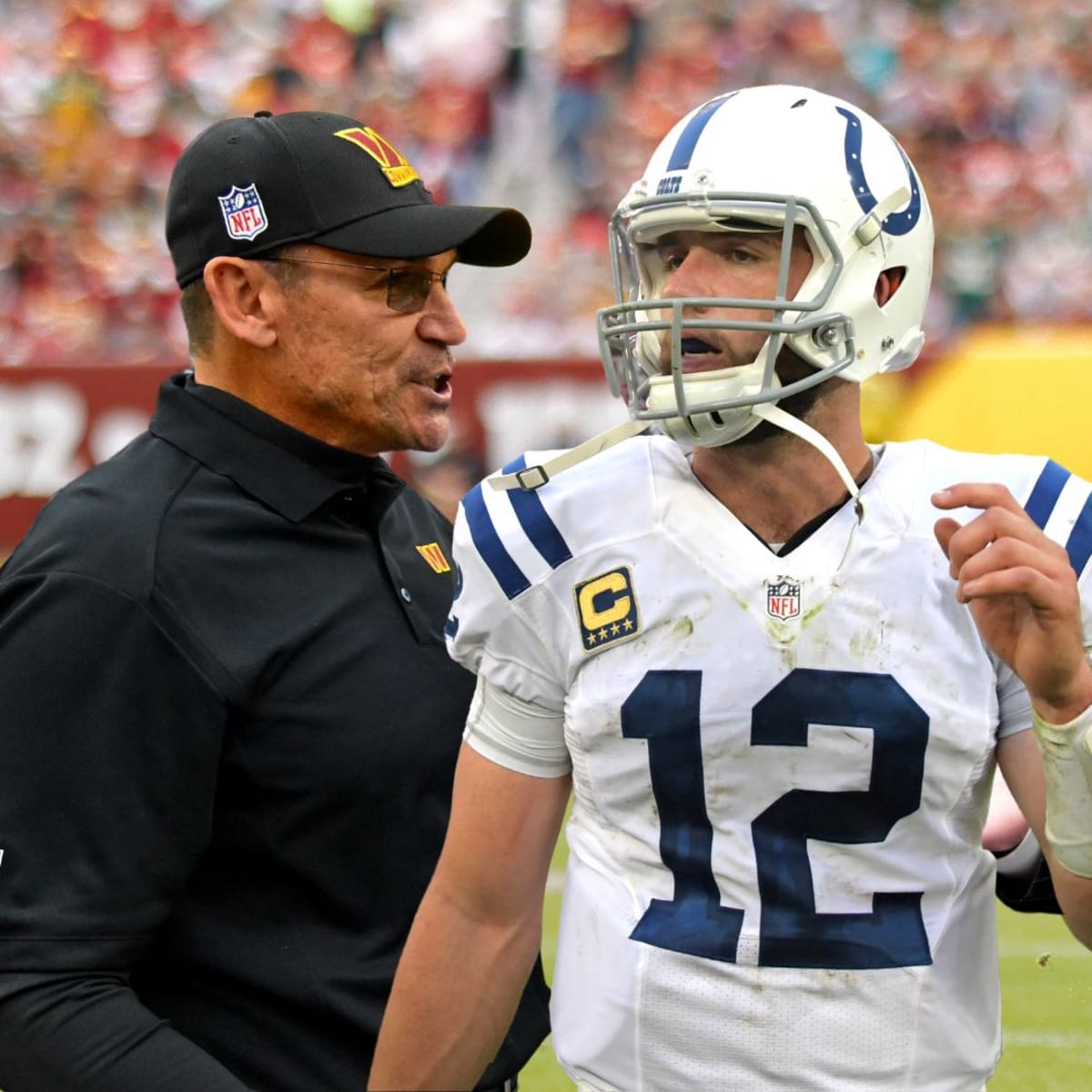 Did Washington Commanders Commit 'Clear Violation' of NFL Tampering Policy  Calling QB Andrew Luck? - Sports Illustrated Washington Football News,  Analysis and More