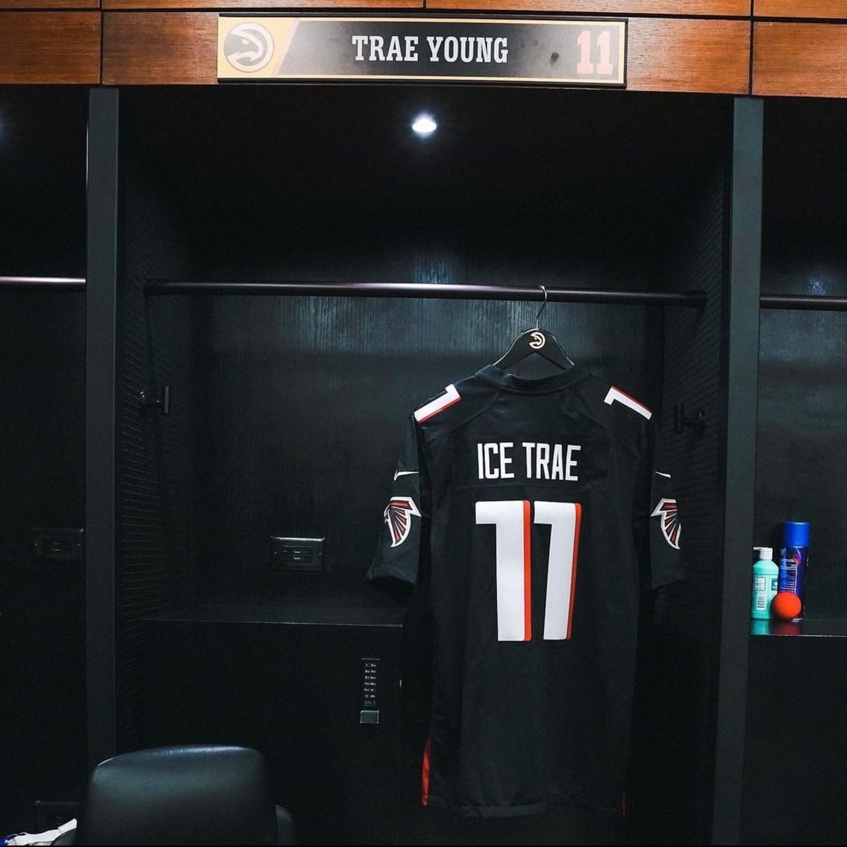 Trae Young Being Honored at Atlanta Falcons Game - Sports Illustrated  Atlanta Hawks News, Analysis and More