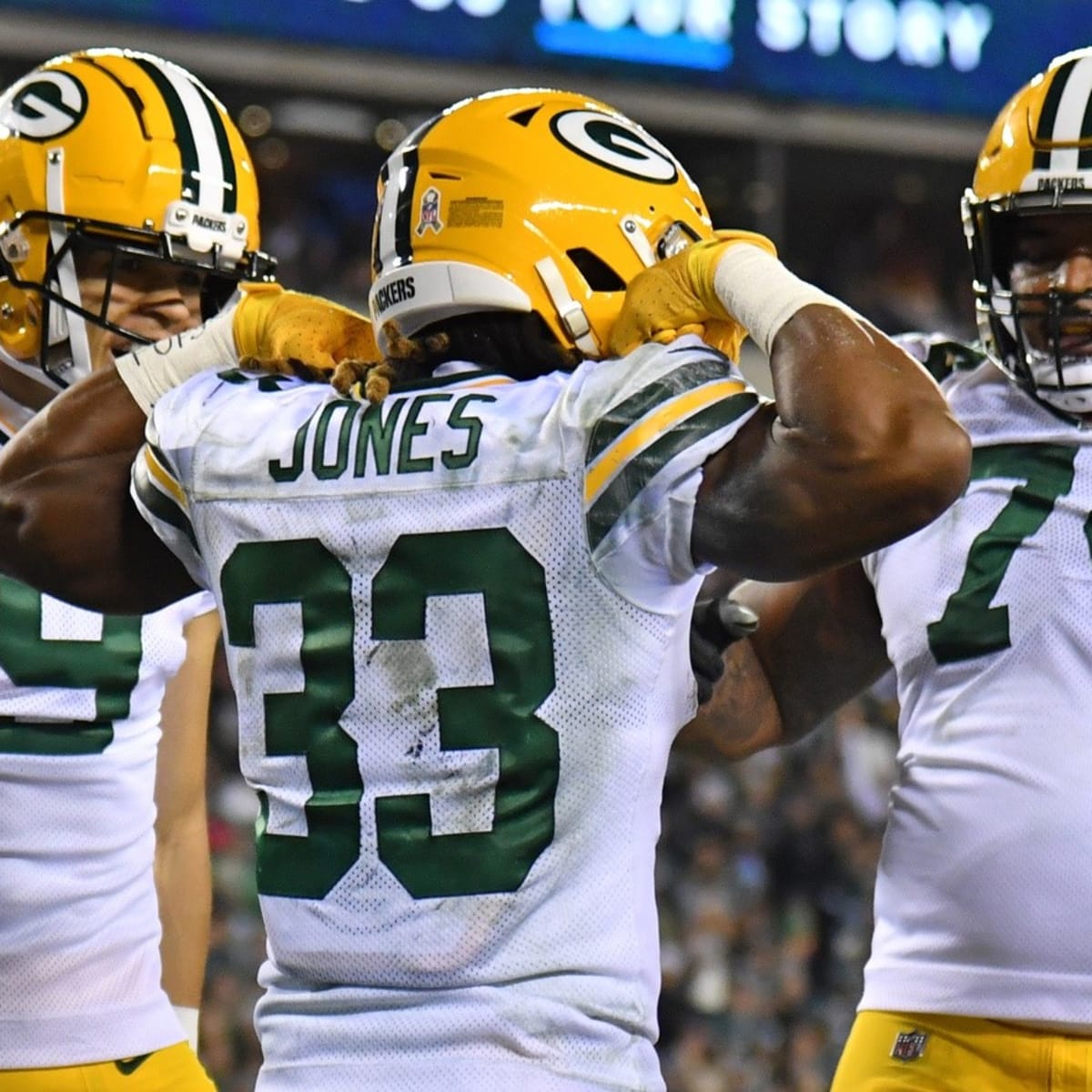 15 Days Until Packers Training Camp: Aaron Jones, Touchdown Machine -  Sports Illustrated Green Bay Packers News, Analysis and More