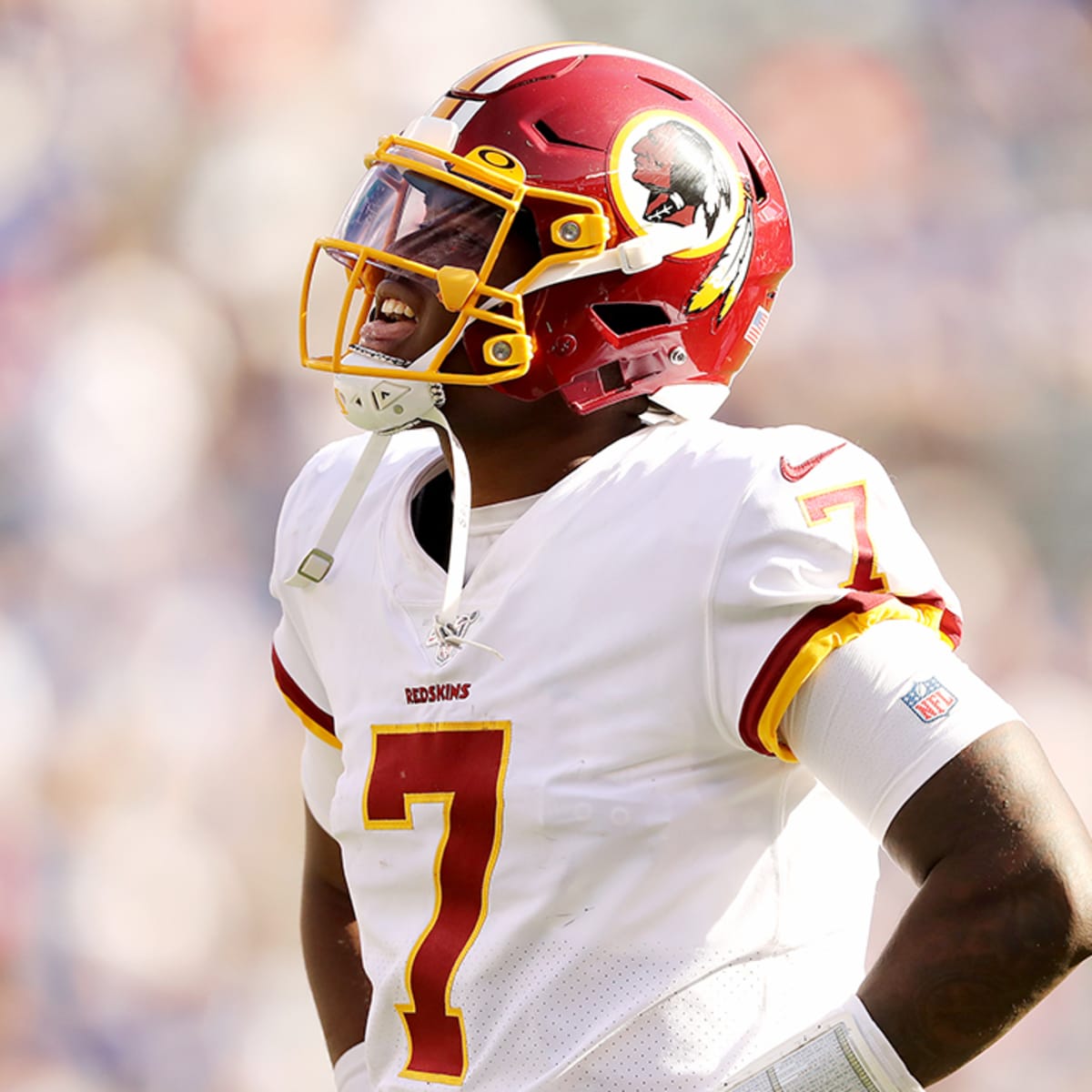 Quarterback Redskins Dwayne Haskins Redskins Jersey Haskins NFL