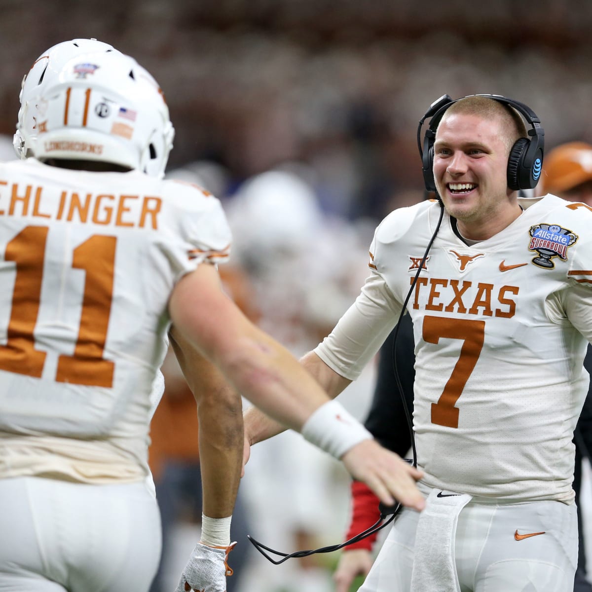 Texas football: Sam Ehlinger, Shane Buechele still share a common bond -  Sports Illustrated Texas Longhorns News, Analysis and More