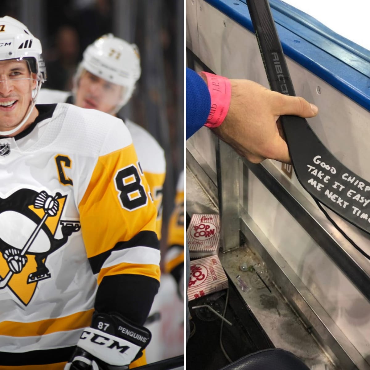 What gear does Sidney Crosby use? 