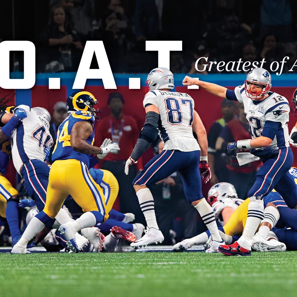 Patriots Super Bowl 53  Football Feb 4 2019 Atlanta Journal Constitution Rare
