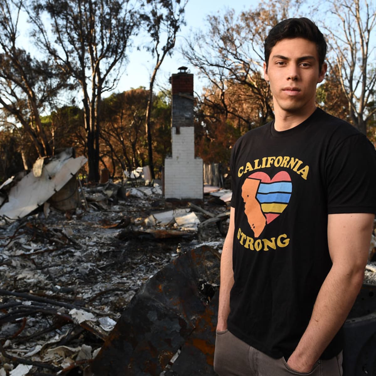 How Christian Yelich helped California heal during the fires