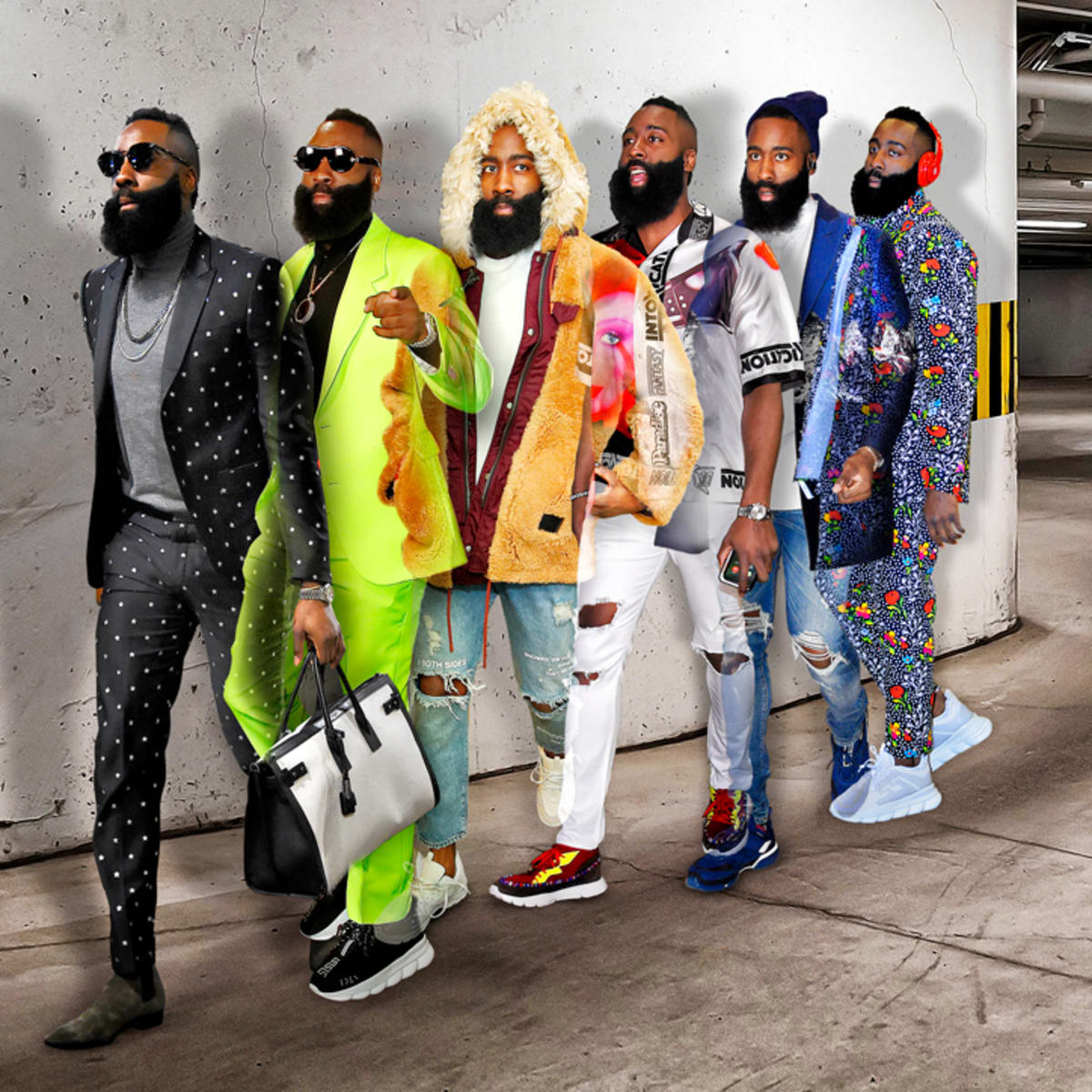 james harden fashion style