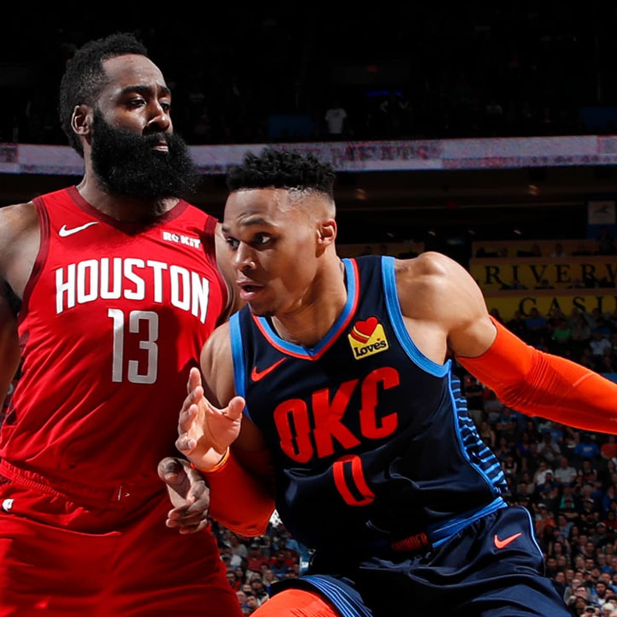 James Harden and Russell Westbrook on the Great Houston Rockets Experiment