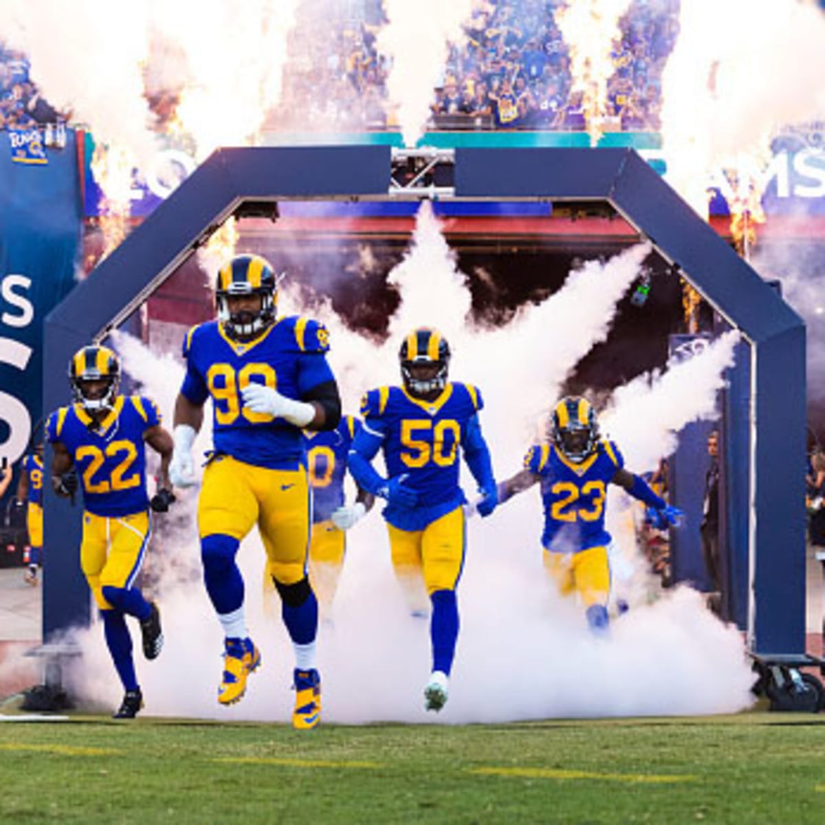 rams blue and yellow jersey