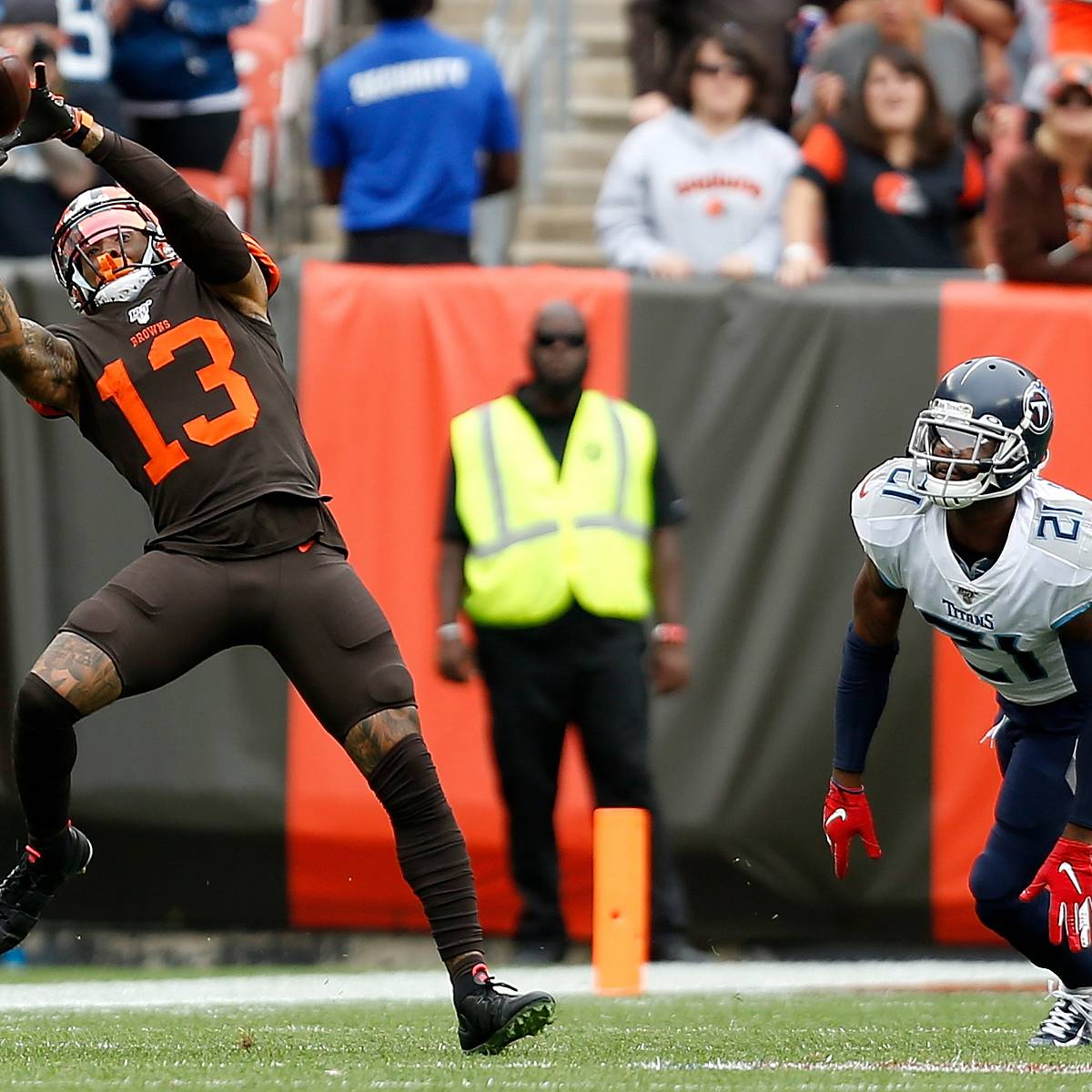 Odell Beckham Jr: Browns WR makes debut 