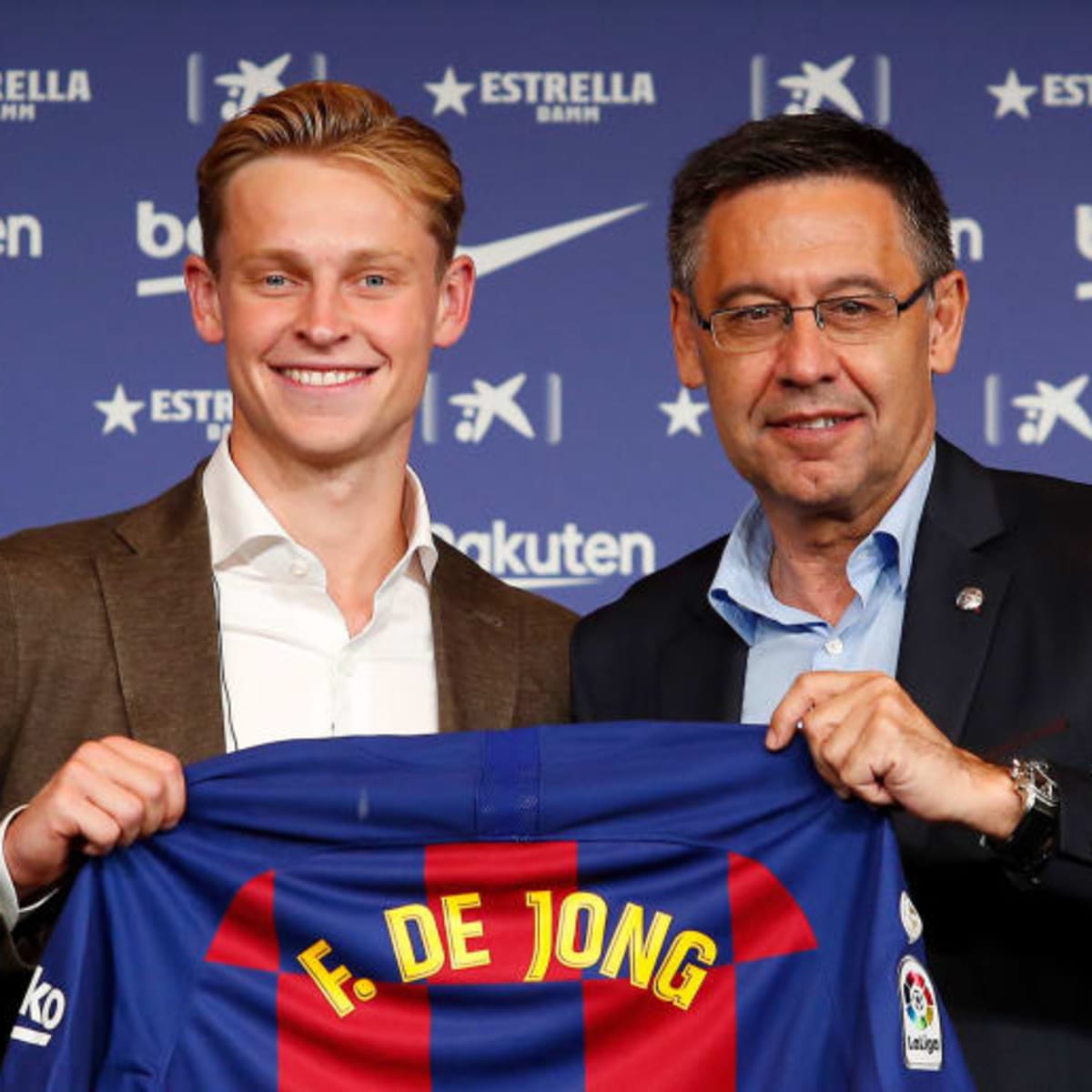 f de jong jersey number
