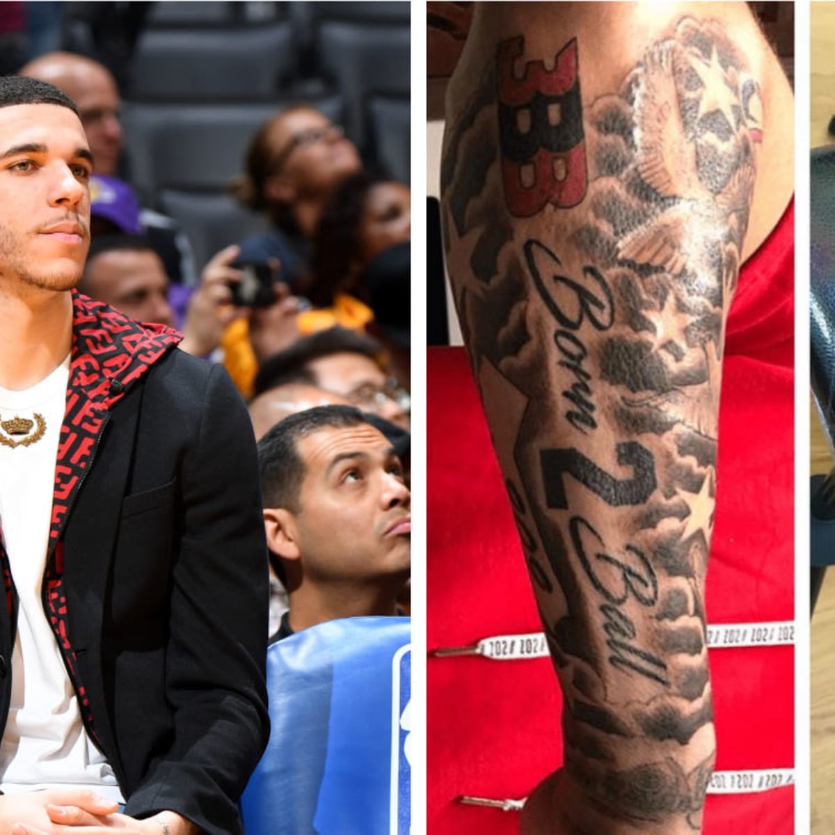 Lonzo Ball Has a New Tattoo Is he Signing with Nike