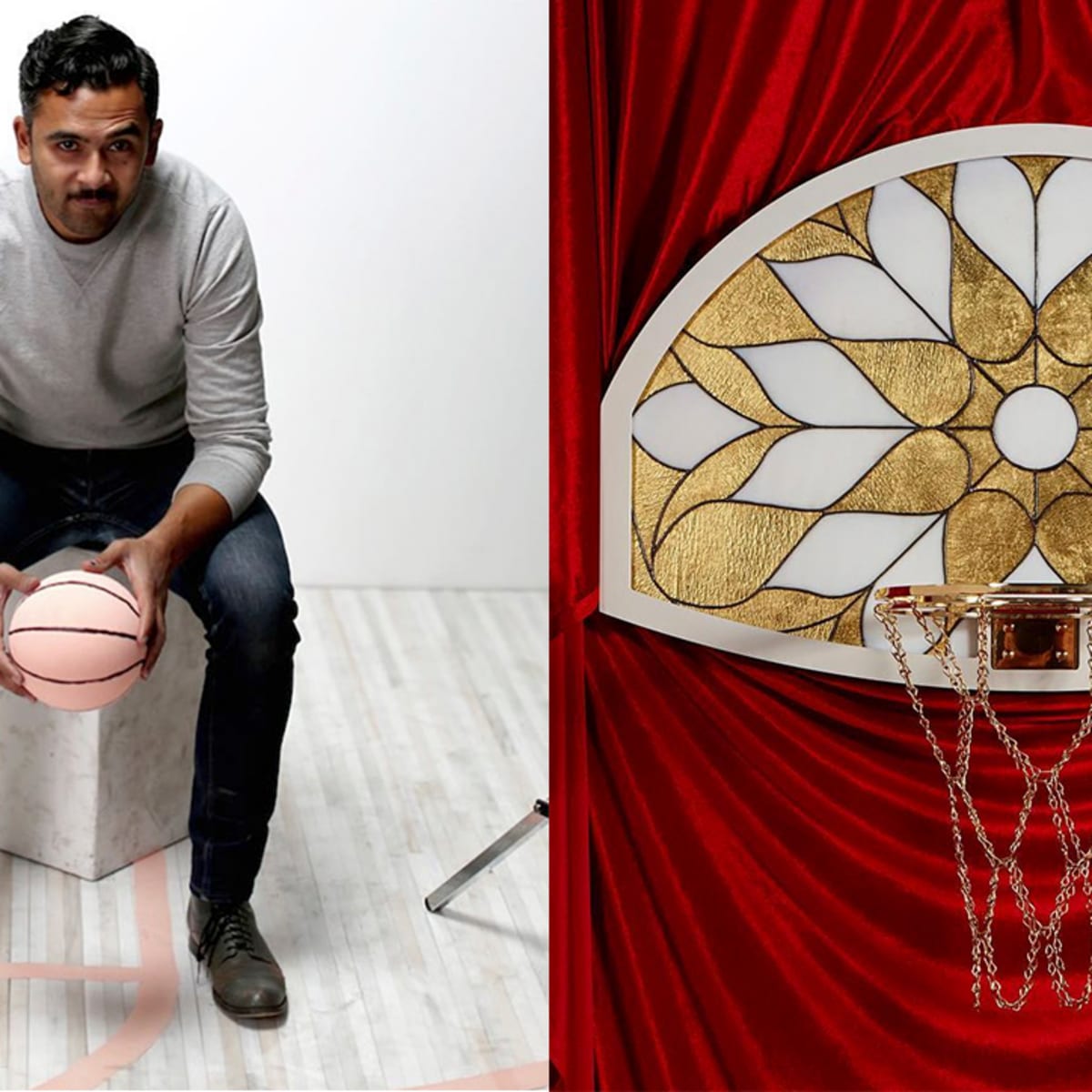 NBA's New Bling King: Victor Solomon, Maker of Luxury Backboards - Sports  Illustrated