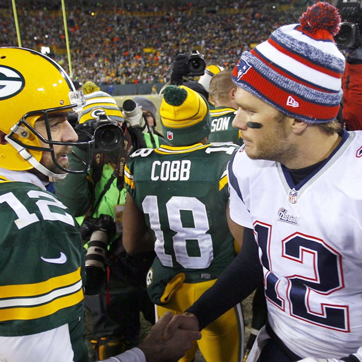 tom brady aaron rodgers