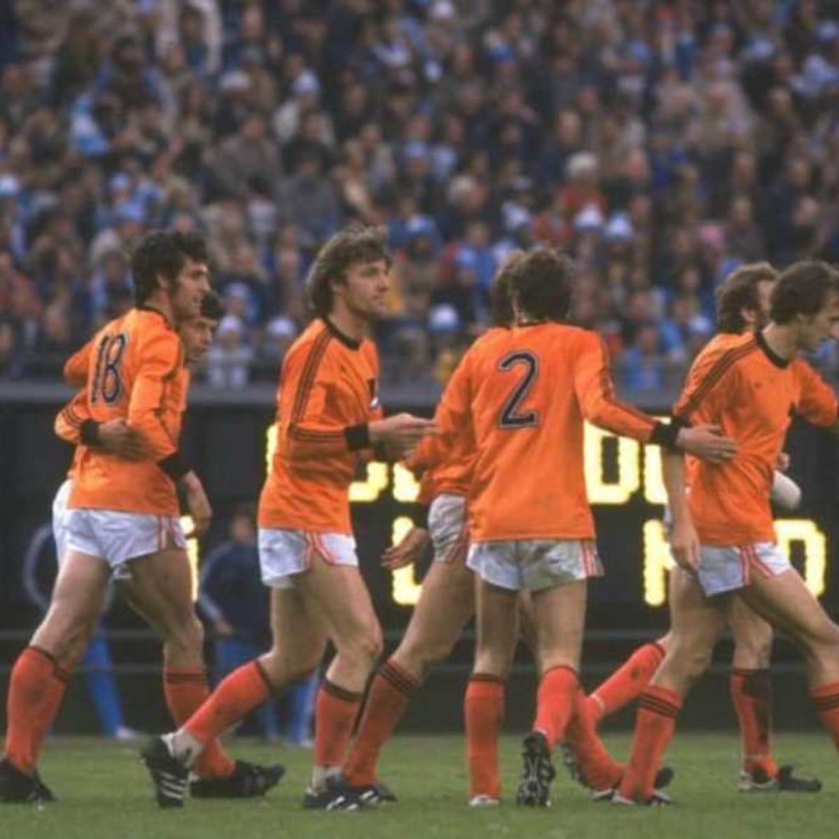 Photographs Holland World Cup Final Johan Cruyff Johan Neeskens My