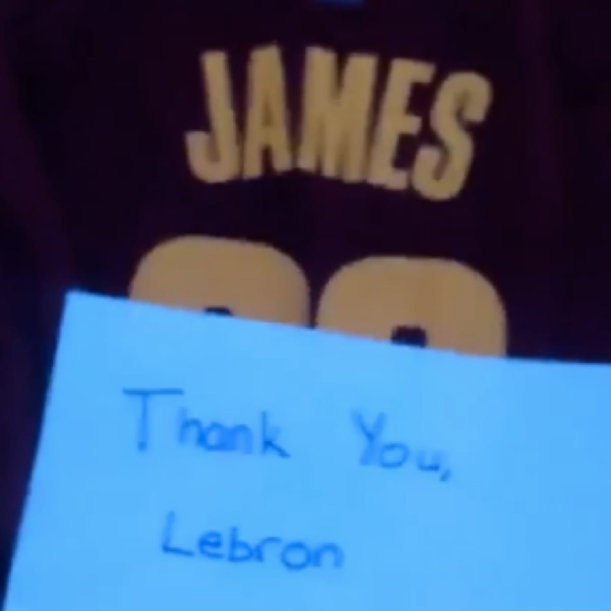 Cleveland Cavaliers fan sets himself on fire burning LeBron James jersey