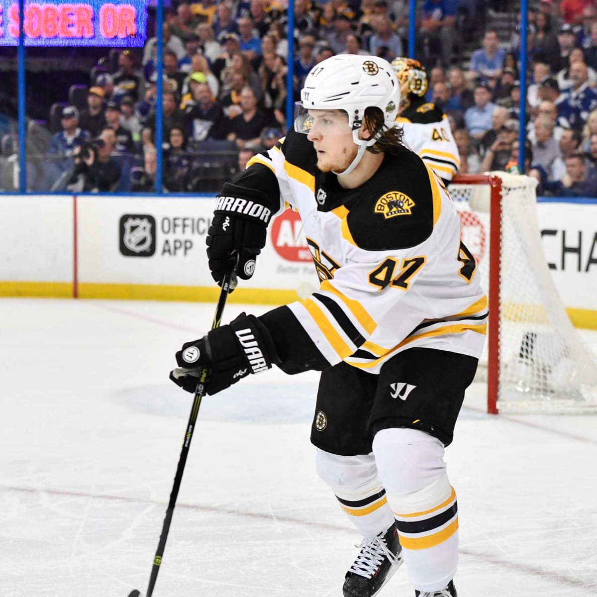 Torey Krug out for 'some time' with lower-body injury