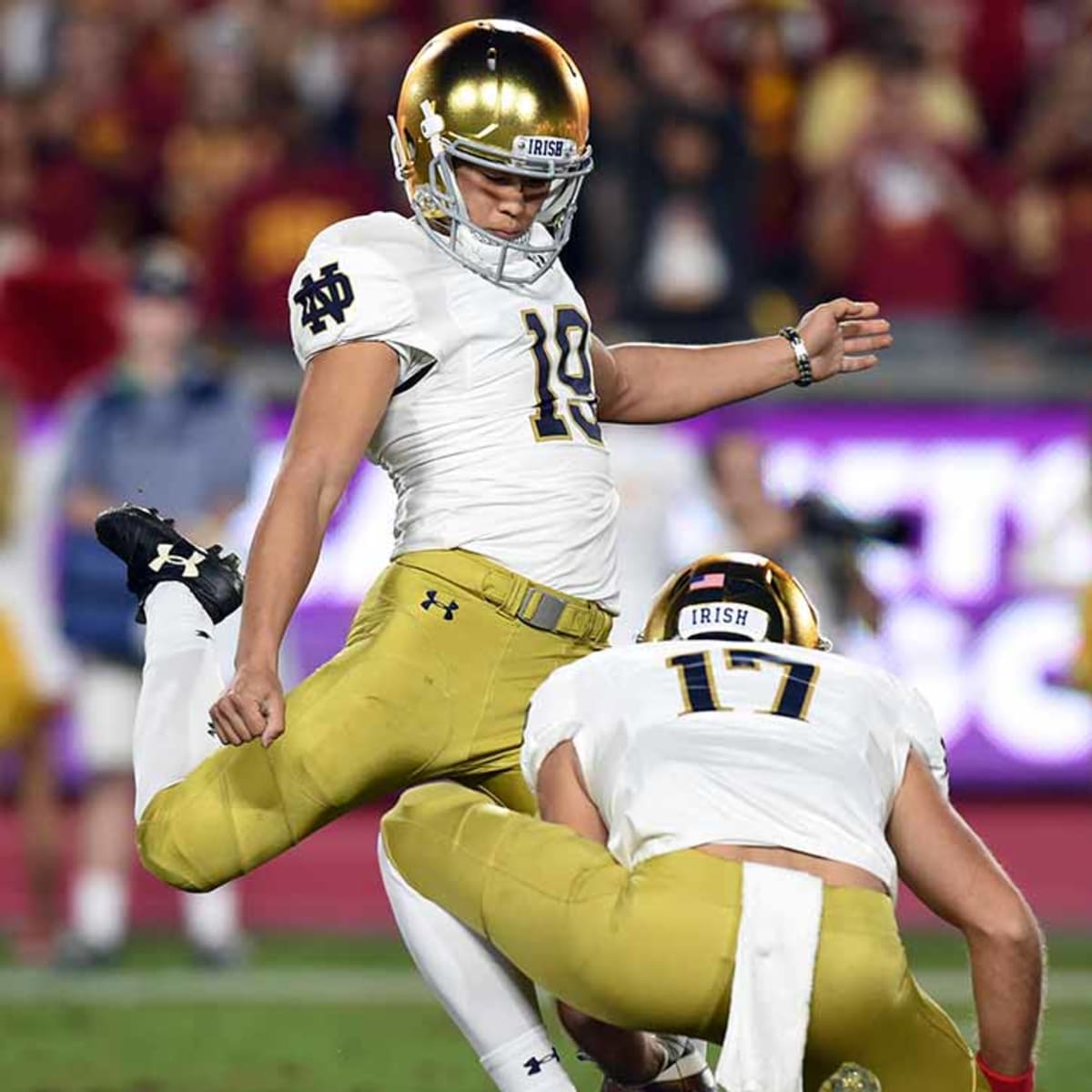 Notre Dame Kicker Justin Yoon Brings Unique Athletic Roots To Cfp Sports Illustrated