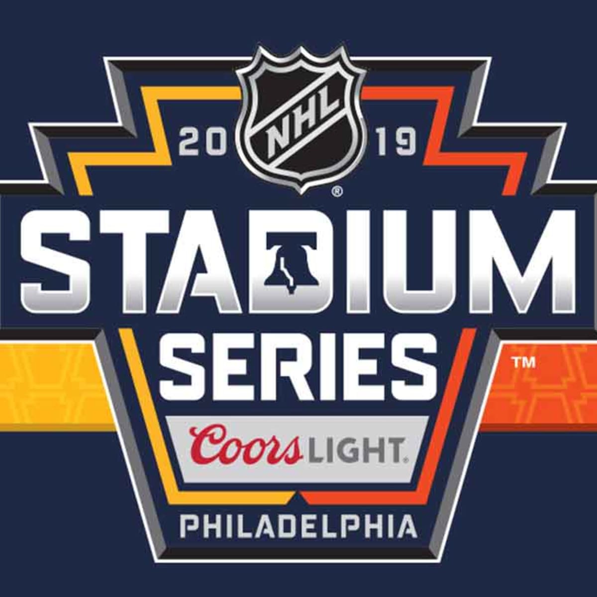 NHL Stadium Series 2019 Logo Decals - Passion Stickers