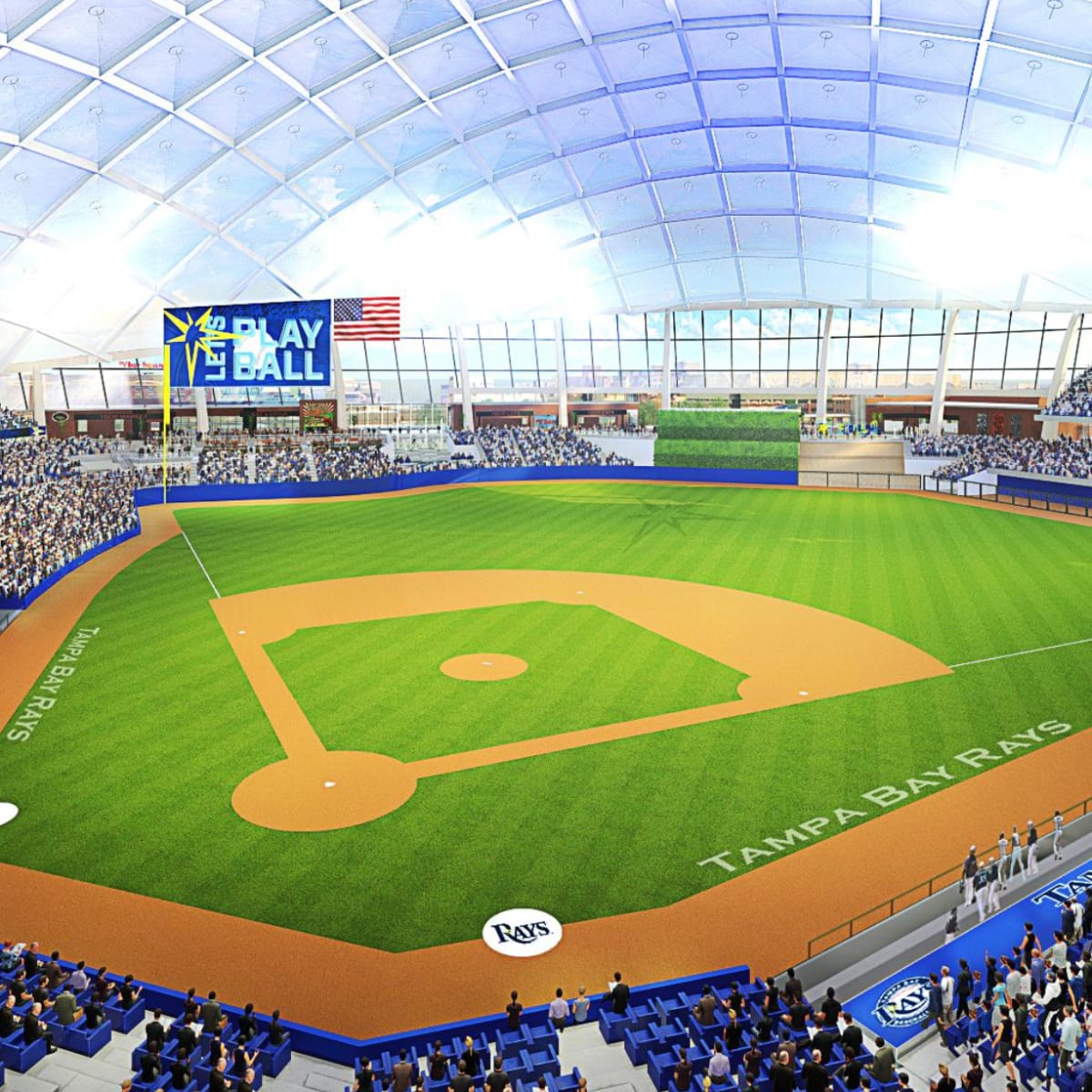 Tampa Bay Rays new stadium plans unveiled (PHOTOS) - Sports