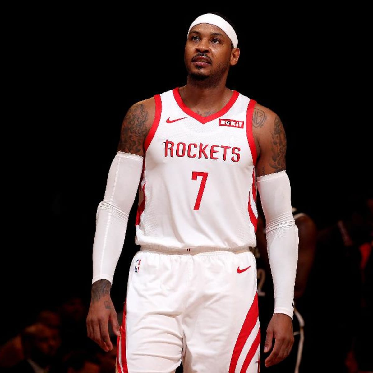 Carmelo Anthony: Hawks send Atlanta jersey to Rockets F - Sports