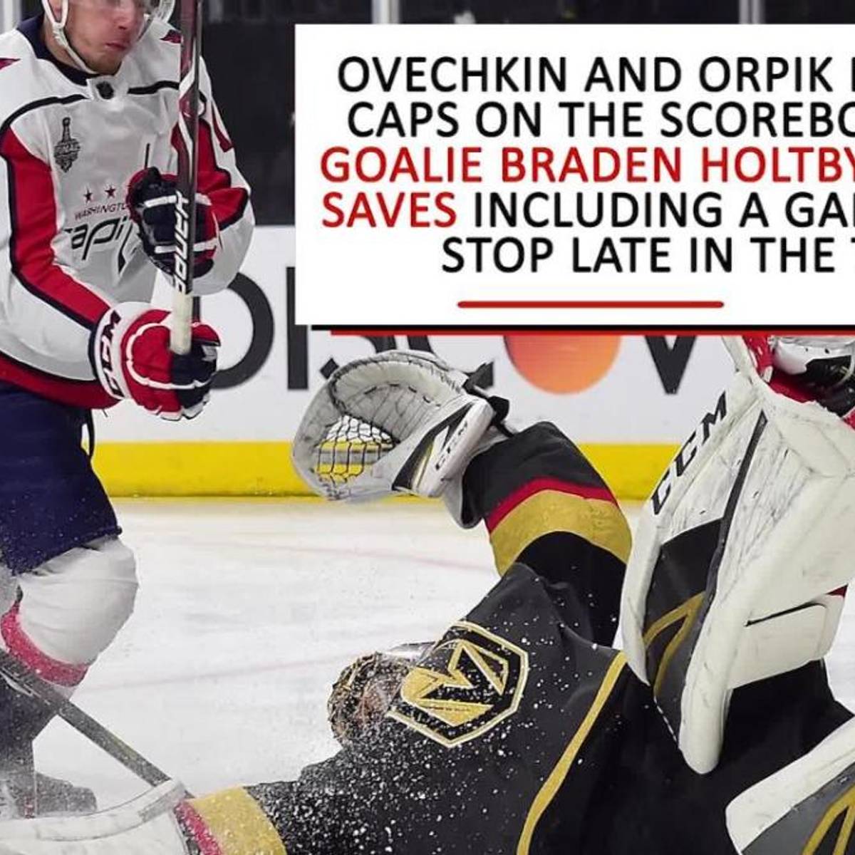 Braden Holtby save video: Caps goalie 