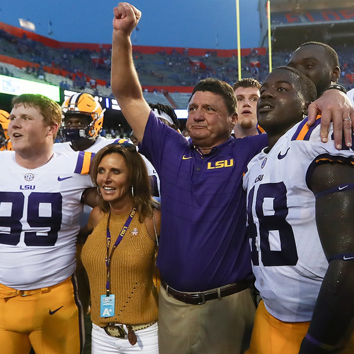 LSU football Ed Orgerons wife Kelly photo